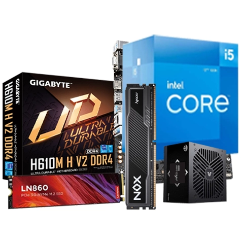 Intel 12th Gen Core i5-12400 Desktop pc Build