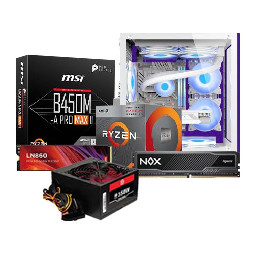 AMD Ryzen 5 3400G 8GB Ram 256GB SSD Budget Desktop PC Build